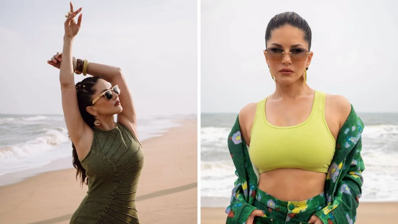 Sunny Leone Sparks Speculation with Bold Mandarmani Photos Amid Mystery Visit
