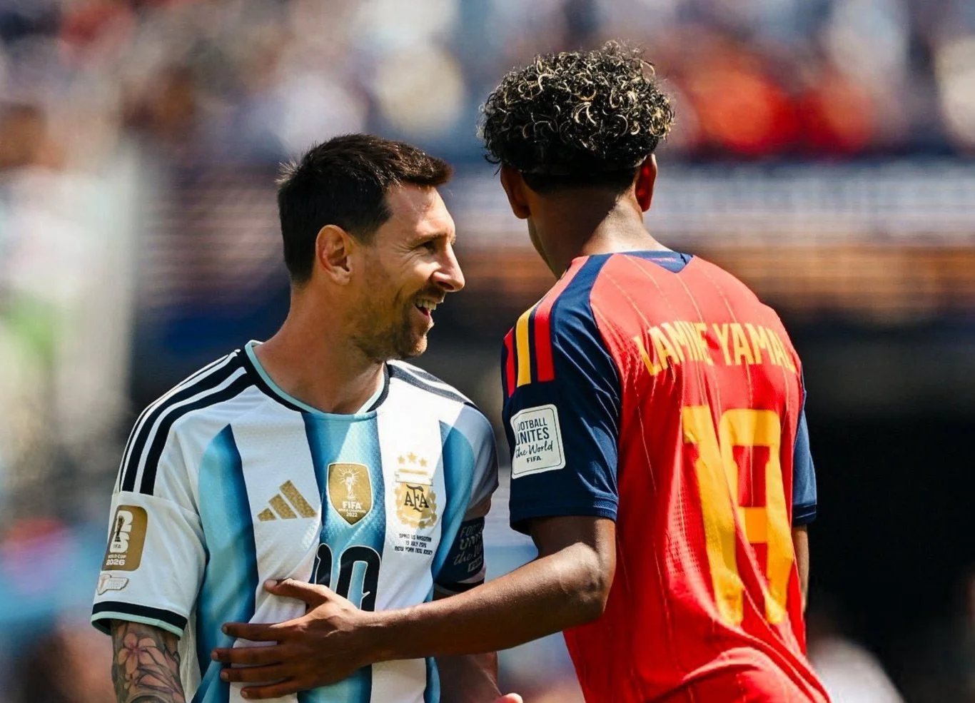 Lionel Messi Passes the Torch to Lamine Yamal as Spain Claims World Cup Title at MetLife Stadium