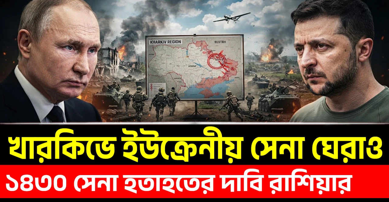 ইউক্রেন যুদ্ধে রাশিয়ার বড় ধরণের বিজয়, খারকিভের রণক্ষেত্রে কিয়েভের বিশাল ক্ষয়ক্ষতি সাধিত