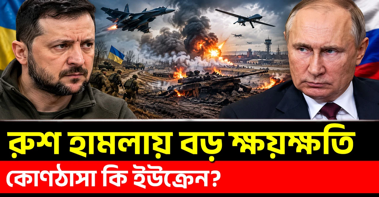 ইউক্রেনের সেনা ক্ষয়ক্ষতির নতুন দাবি, রাশিয়ার চাপ বাড়ছে