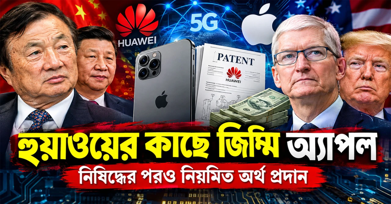 Huawei নিষিদ্ধ, তবুও Apple কেন টাকা দেয়? নিষেধাজ্ঞার মধ্যেও কীভাবে সম্ভব?