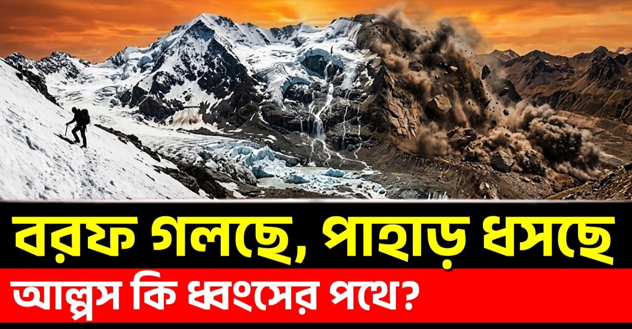 বরফ গলছে পাহাড় ভেঙে পড়ছে, আগামী প্রজন্ম কী দেখবে