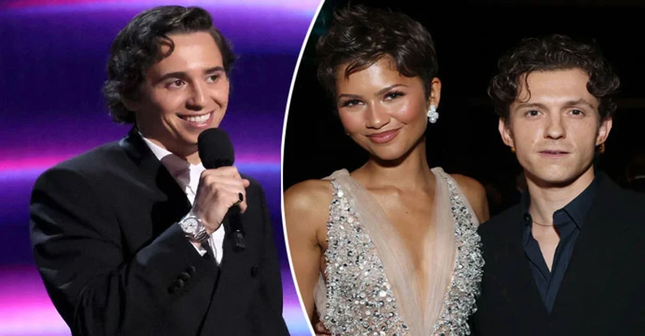 Marcello Hernández Invites Zendaya and Tom Holland to Dinner During Emmy Awards Presentation