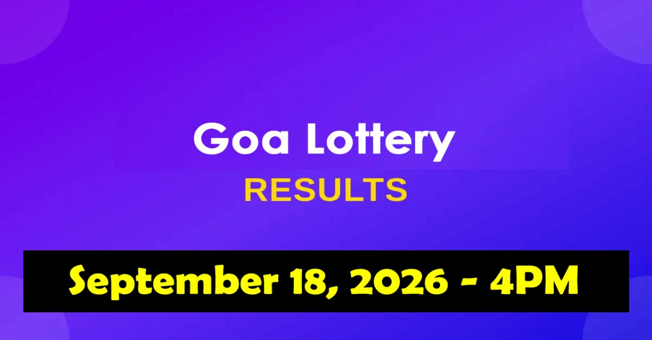 Goa Lottery Result: No Official 4 PM Draw Listed for September 18