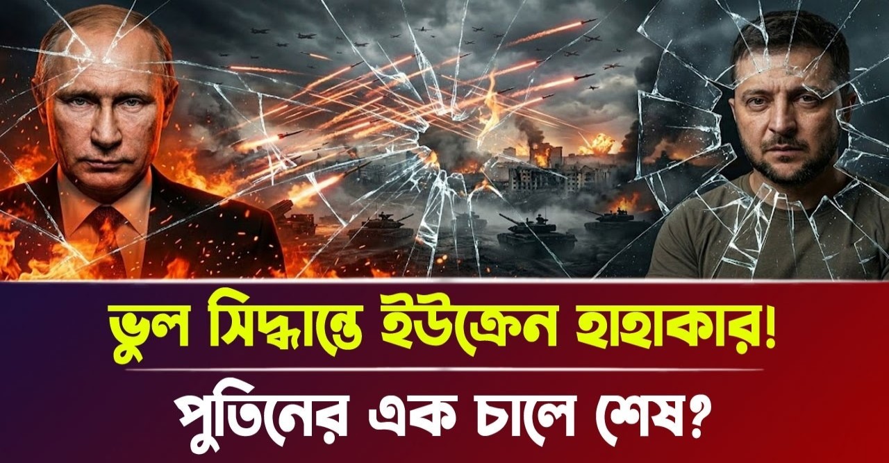 রাশিয়ার নতুন রণকৌশলে দিশেহারা পশ্চিমাবিশ্ব ও ইউক্রেন জেলেনস্কির পরাজয়