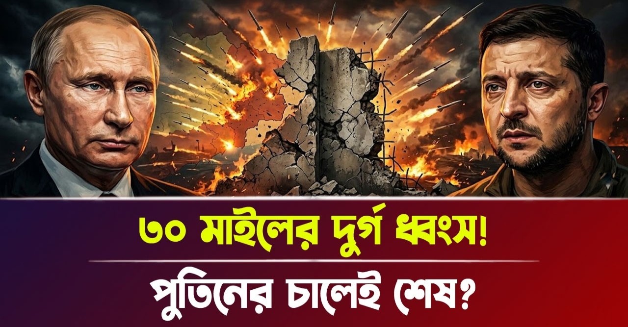 পুতিনের চালে কুপোকাত ইউক্রেন: দোনবাসে জেলেনস্কির তৈরি ৩০ মাইলের 'মৃত্যুফাঁদ' এখন রাশিয়ার কবজায়?