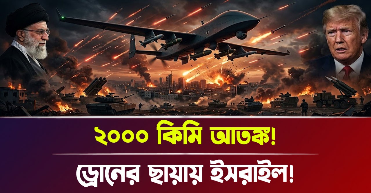 ইসরায়েল কি মানচিত্র থেকে মুছে যাবে? ইরানের নতুন ‘মোহাজের-১০’ ড্রোনের পাল্লায় এখন পুরো তেল আবিব, পেন্টাগনের সব ডিফেন্স সিস্টেম কি অকেজো? ইসরায়েল কি মানচিত্র থেকে মুছে যাবে? ইরানের নতুন ‘মোহাজের-১০’ ড্রোনের পাল্লায় এখন পুরো তেল আবিব, পেন্টাগনের সব ডিফেন্স সিস্টেম কি অকেজো?