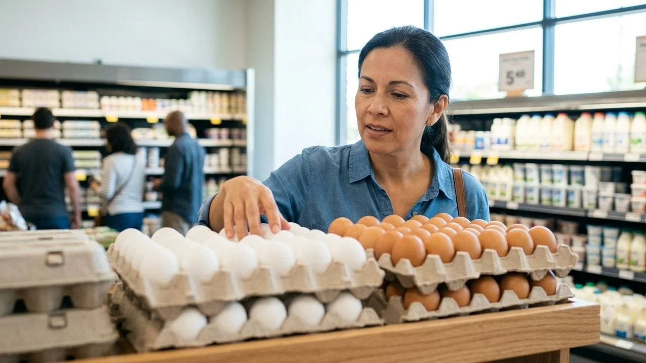 White vs. Red Eggs: Nutrition Experts Say Shell Color Doesn’t Affect Egg Quality or Health Benefits