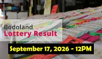 Bodoland Lottery Result Today (Assam), 12 PM Draw – September 17, 2026