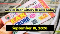 Sikkim Lottery Result, Prize Winning Number and Full List Here
