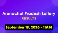Arunachal Pradesh Lottery 11AM Result: Official Winning Numbers and Prize List for September 18, 2026