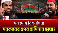 দোষ সব বিএনপির! সরকারের ওপর হাসিনার ছায়া?